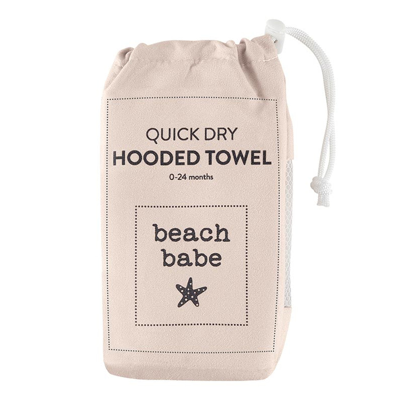 Beach Babe Quick Dry Hooded Towel