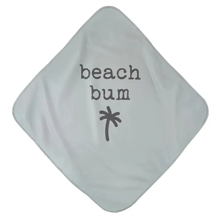 Beach Bum Quick Dry Hooded Towel