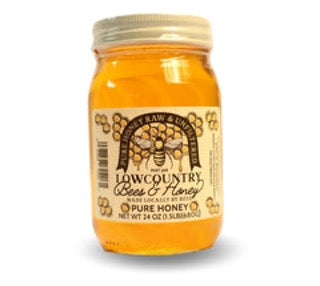 Lowcountry Bees & Honey Pint Jar