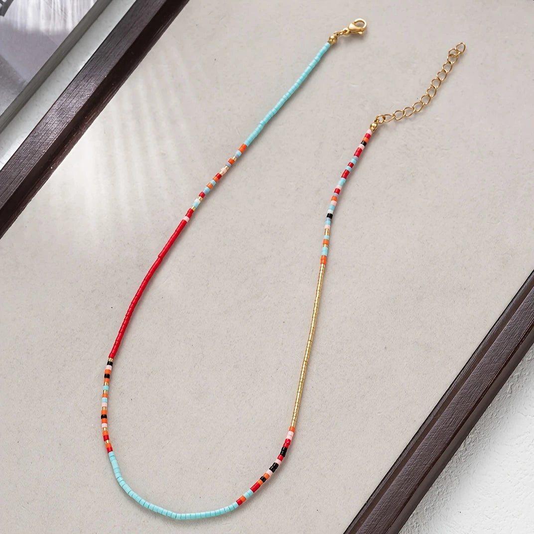 Boho Bead Necklace