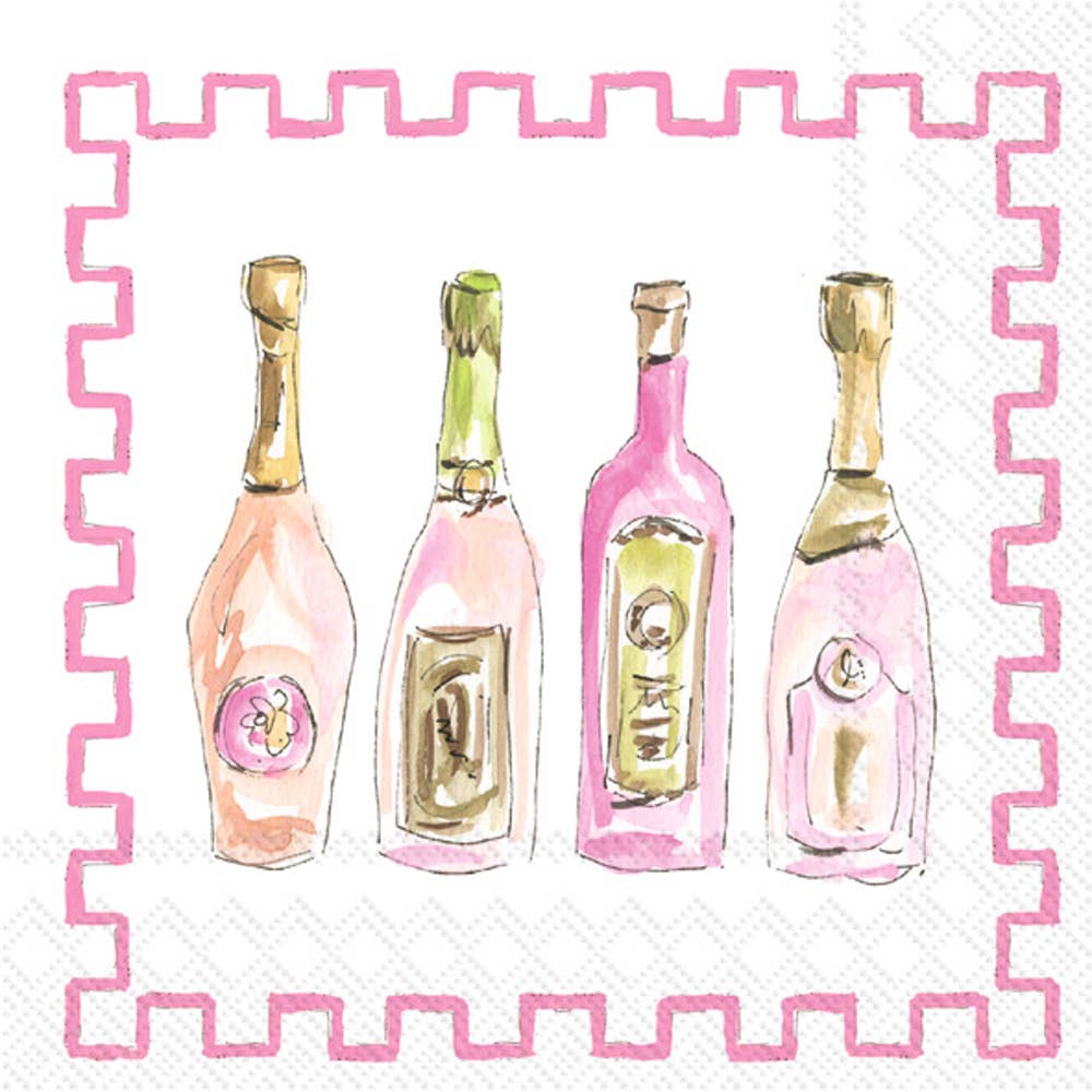 Paper Cocktail Napkin 20 Count Champagne
