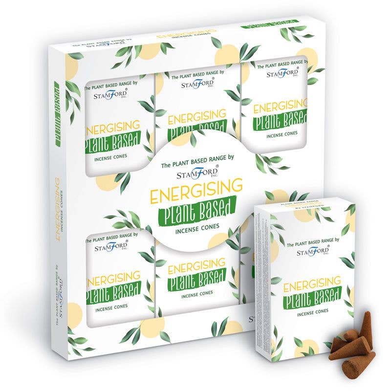 Plant Based Incense Cones - Energizing
