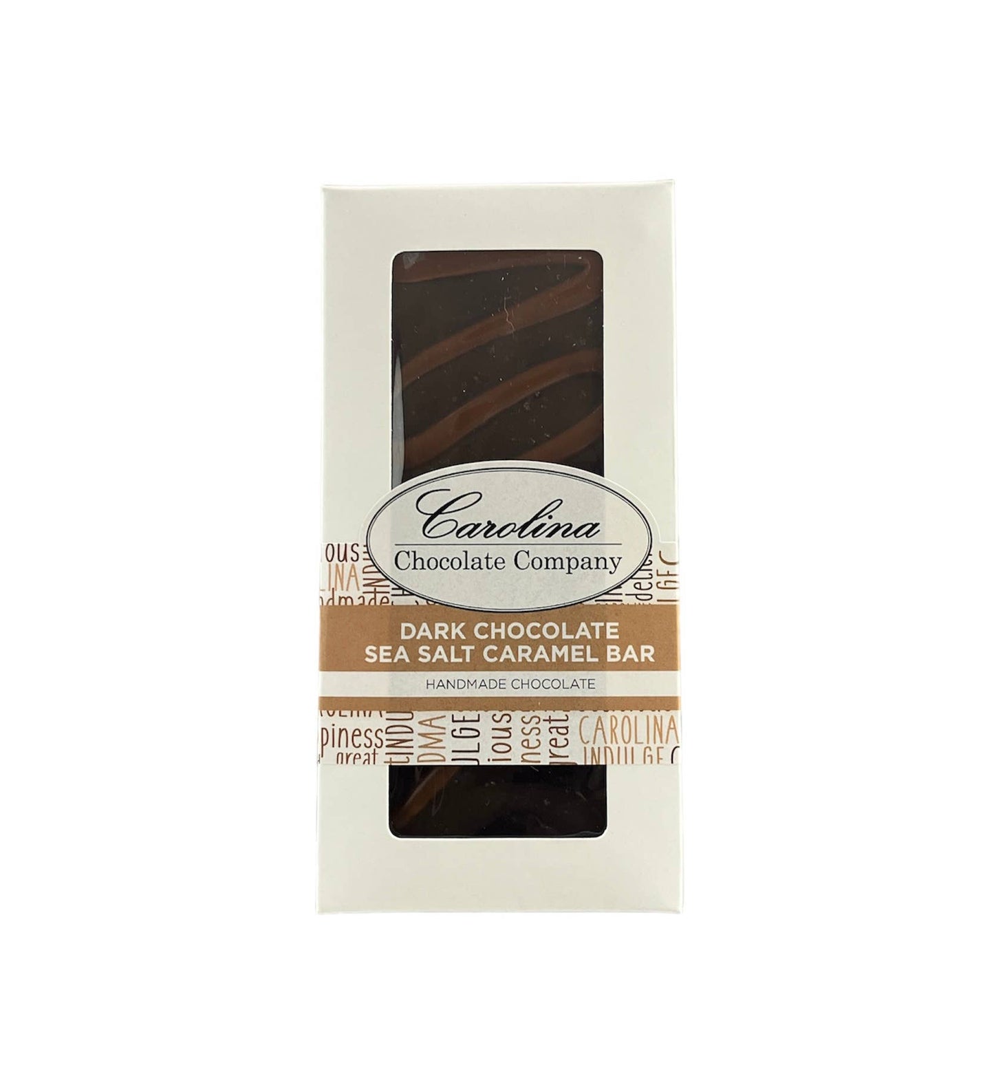 Dark Chocolate Sea Salt Bar w/Caramel