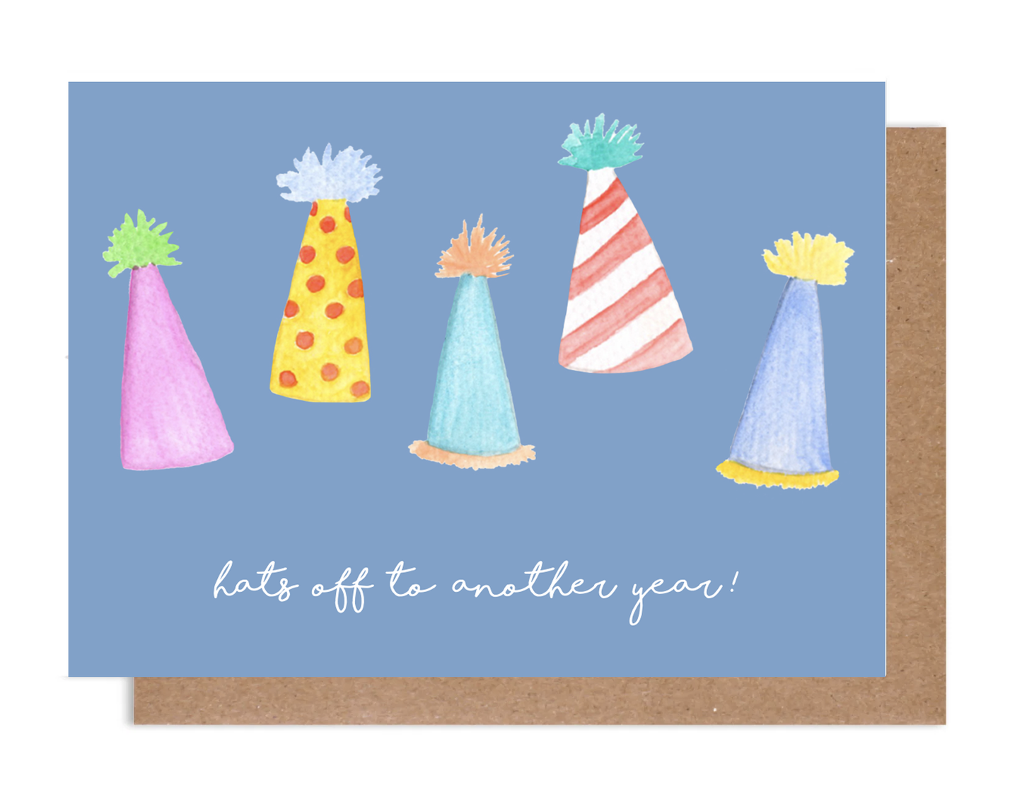 Hats off to another year Card