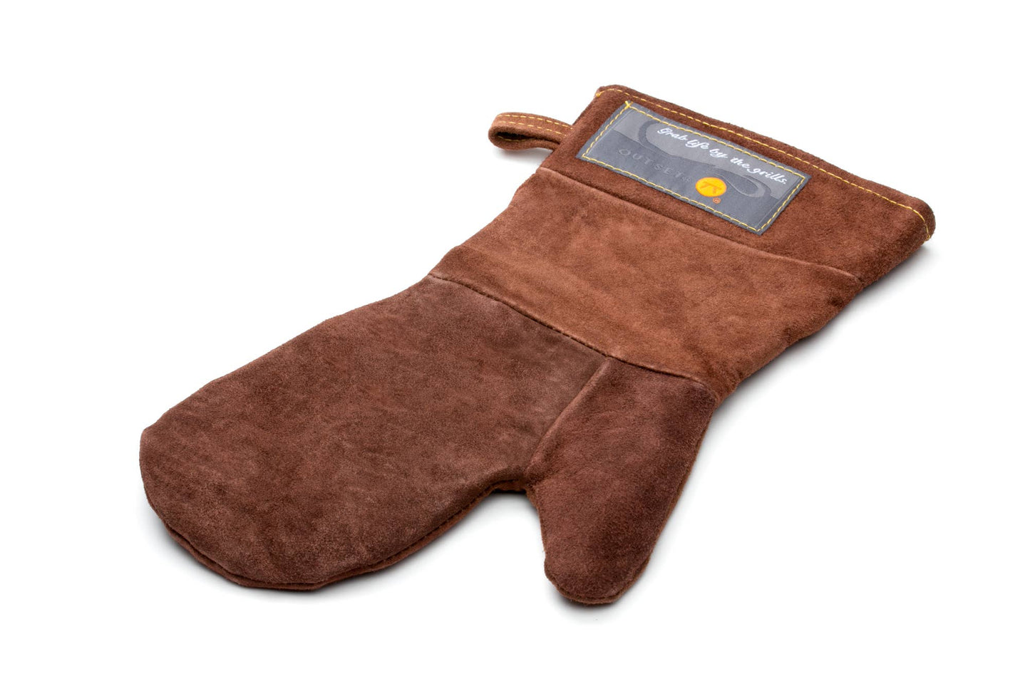 Brown Leather Grill Mitt