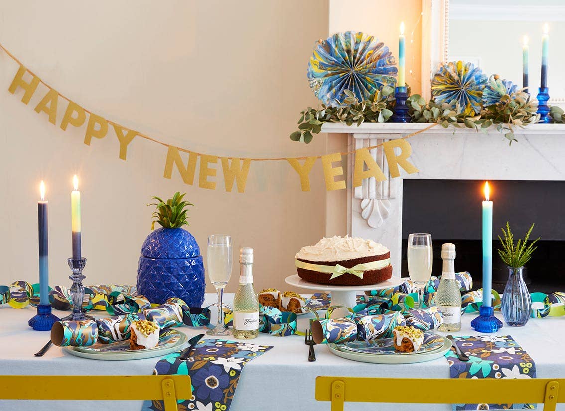 Blue Pineapple Ice Bucket