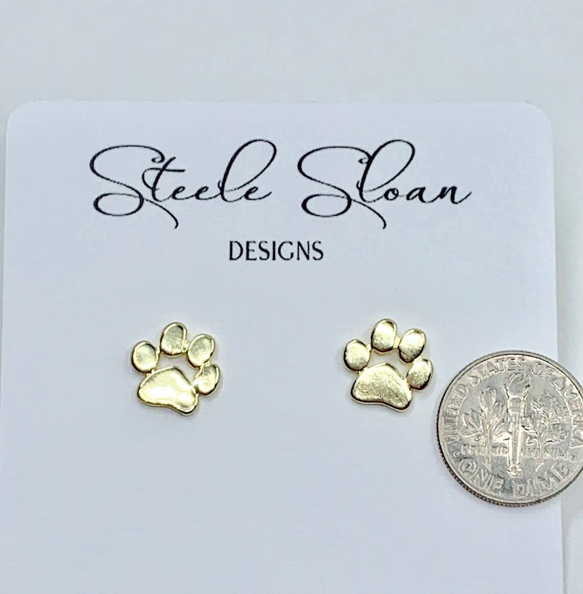 Tiger Paw Earrings