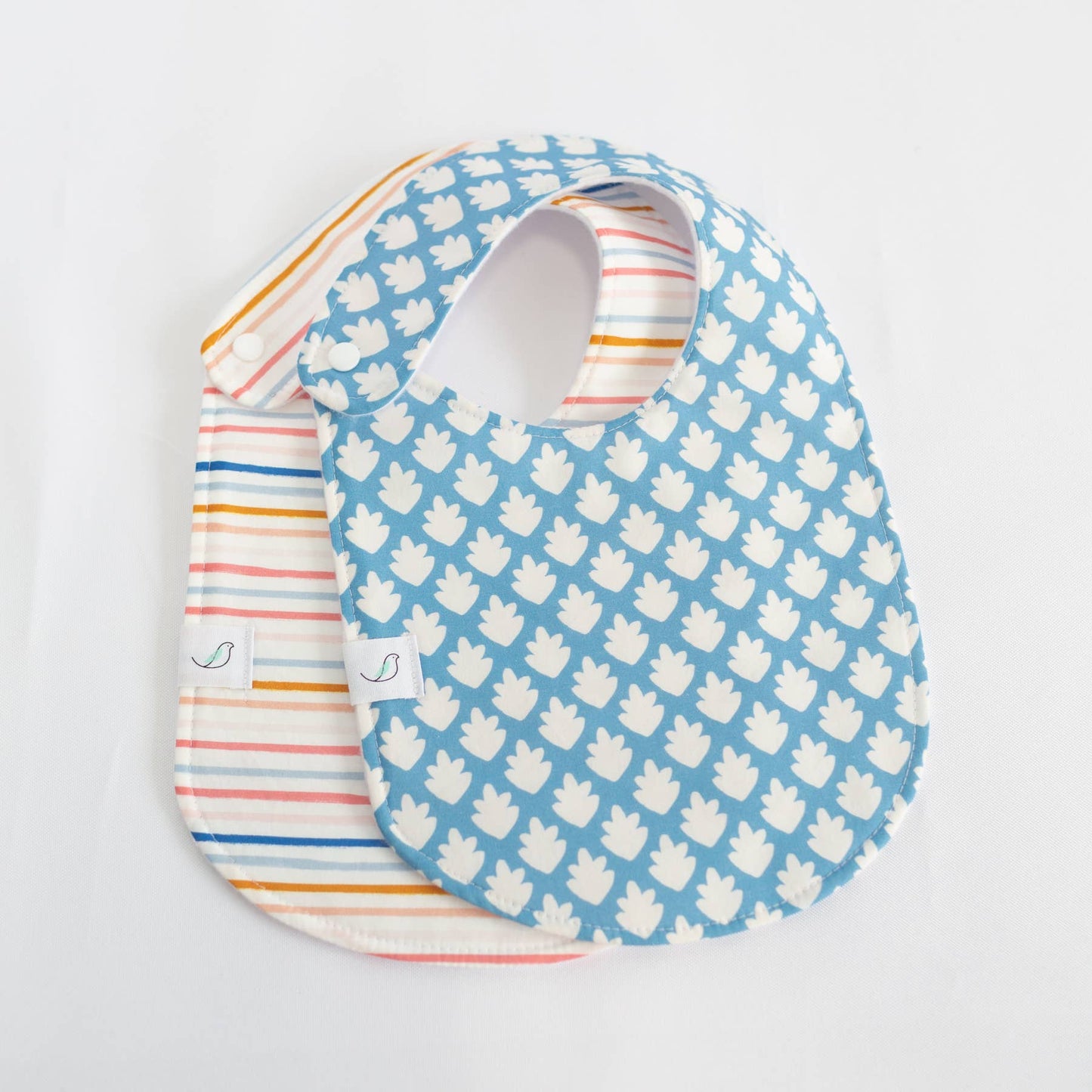 Charlie Snap Bib - Seaflower