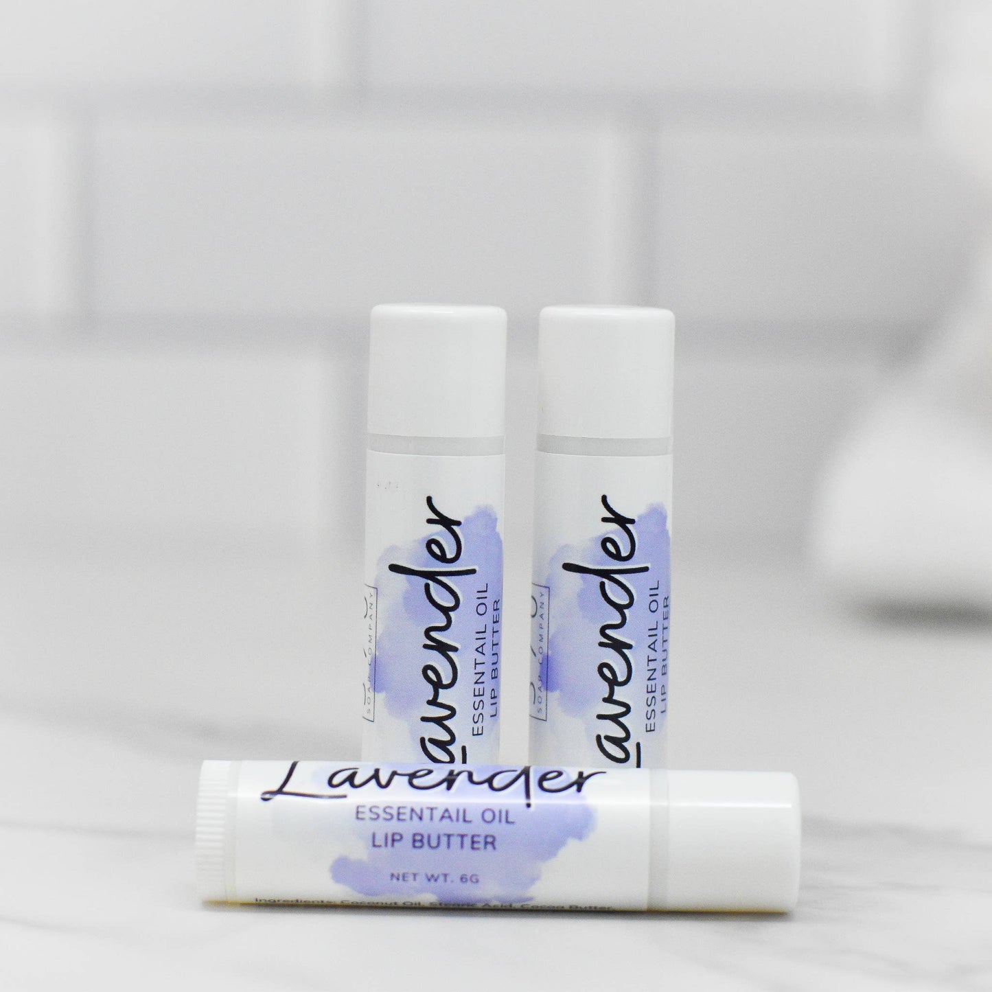 Lavender Essential Oil Lip Balm