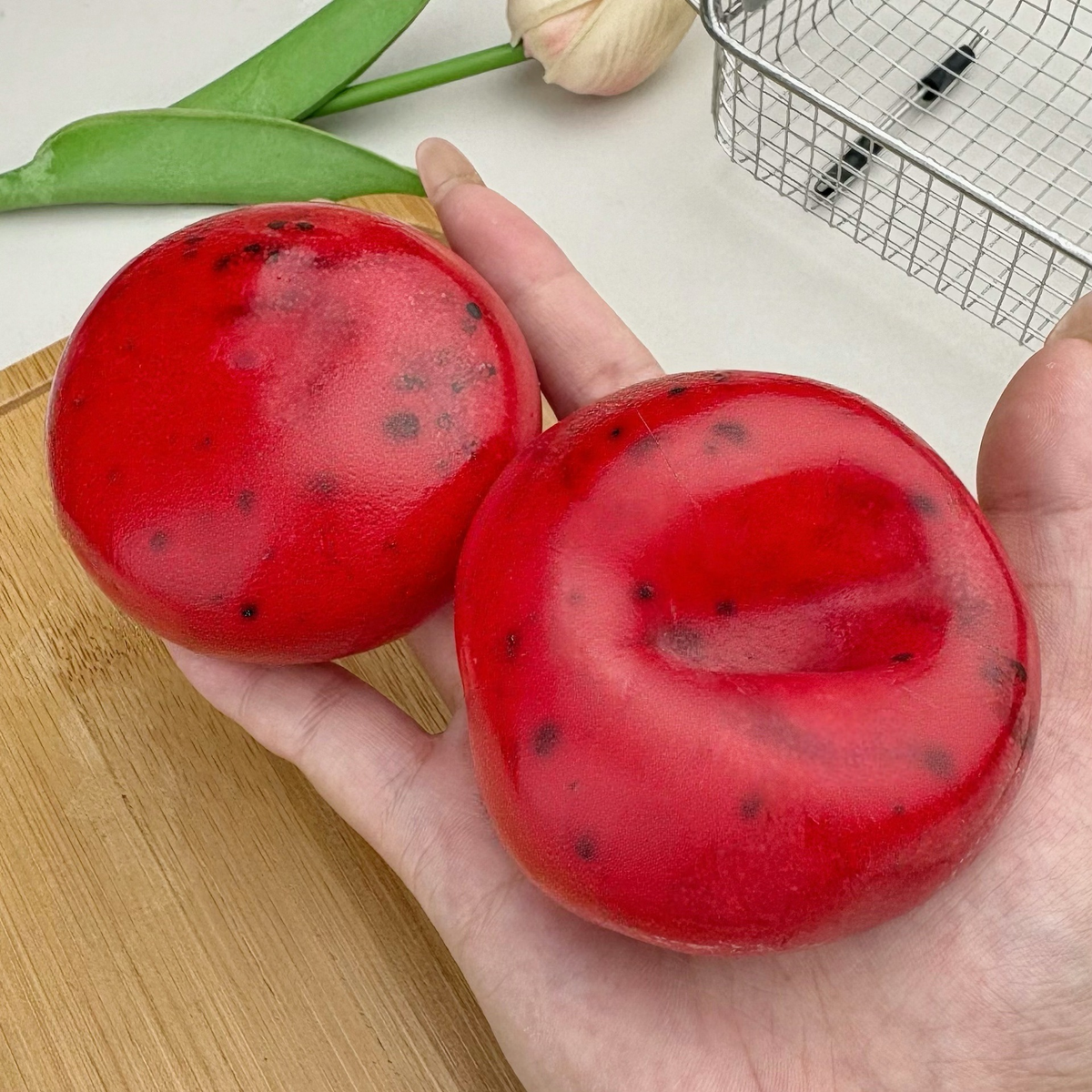 Watermelon Smoothie Squishy Ball Stress Relief Fidget Toy