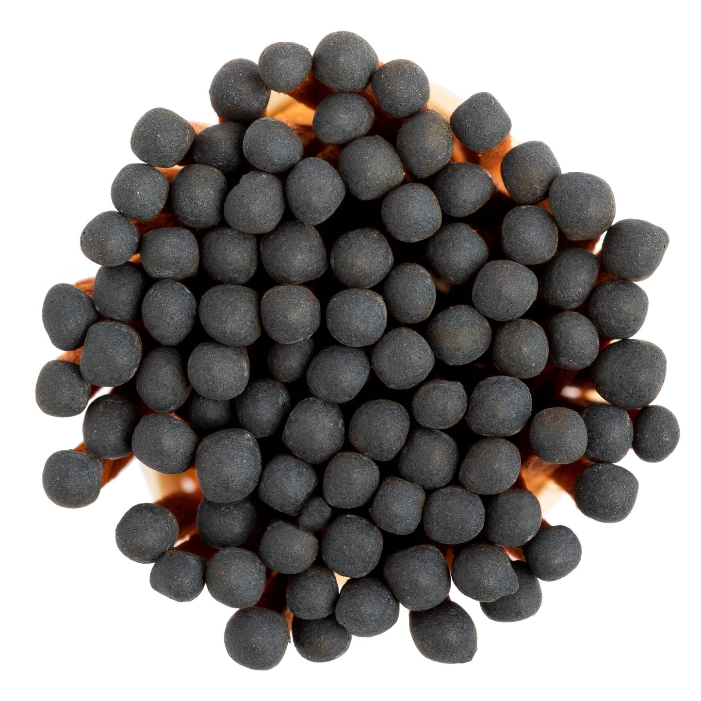 Cinnamon Black Matches in Medium Corked Vial