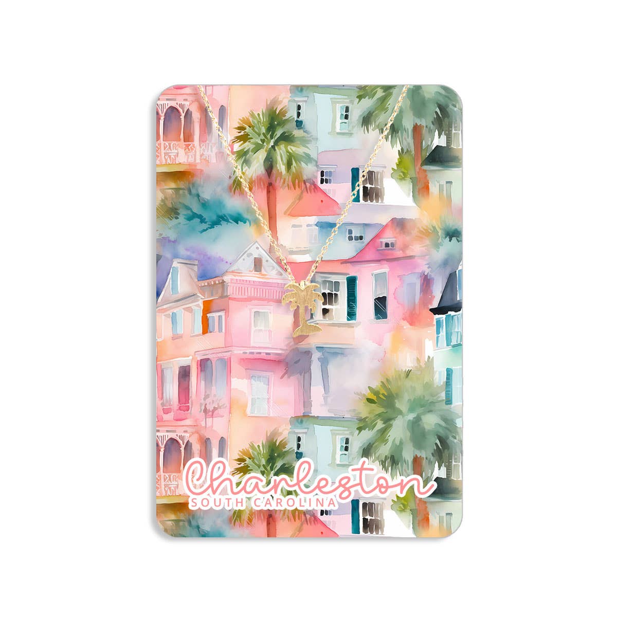 Charleston Watercolor Keepsake Card