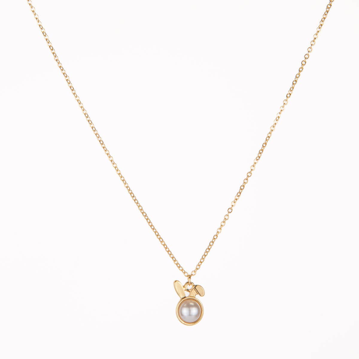 Pearl Bunny Necklace