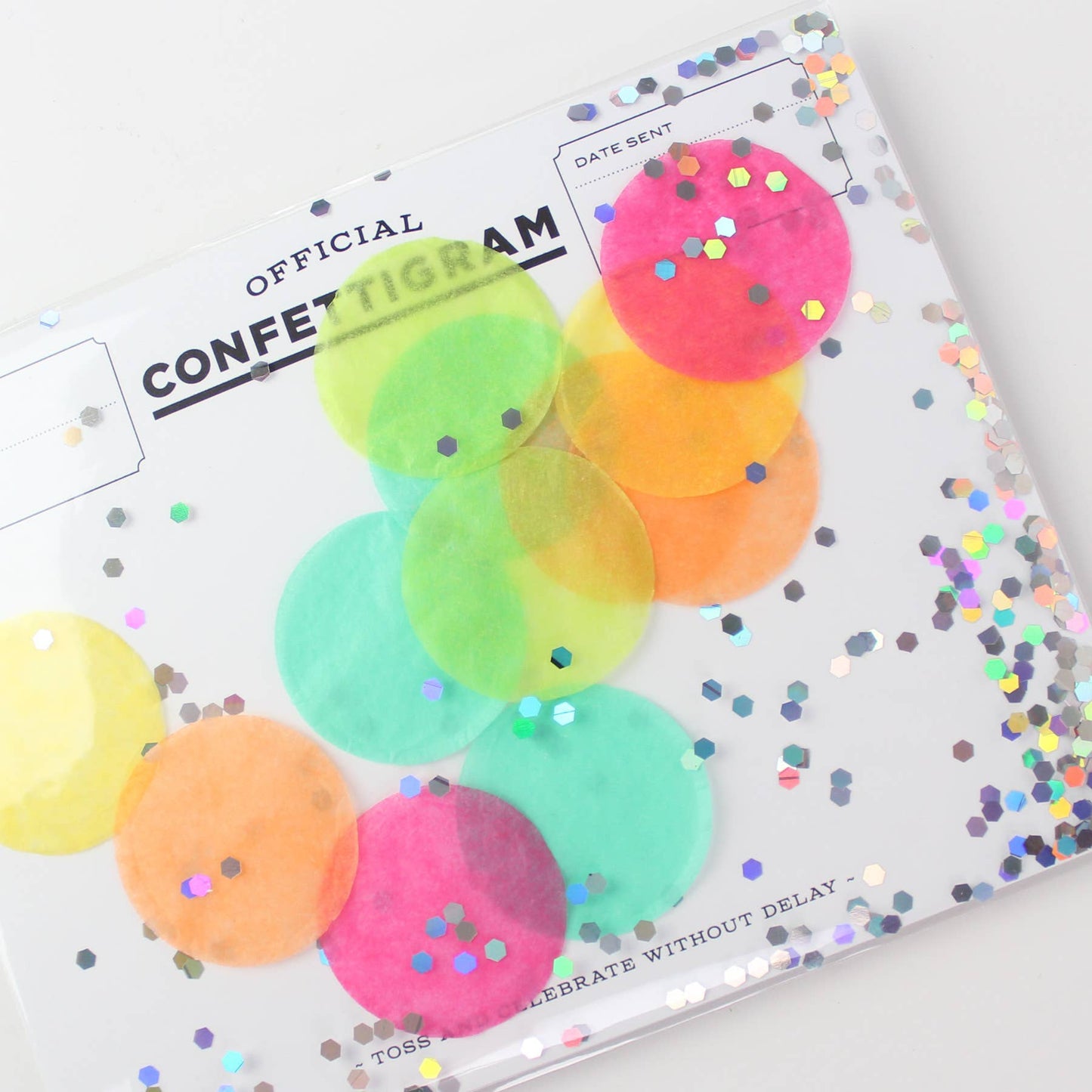 Confettigram Card - Disco - Birthday / Everyday