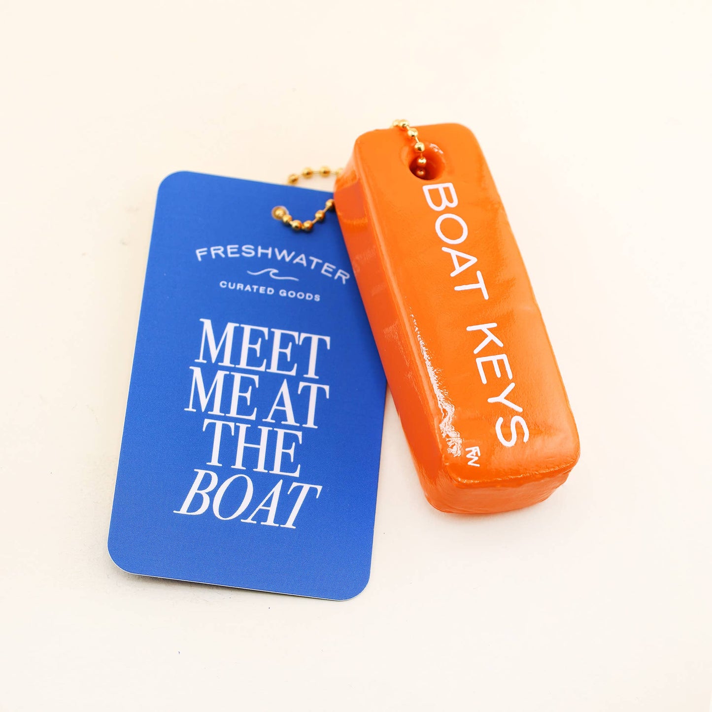 BOAT KEYS Floating Keychain