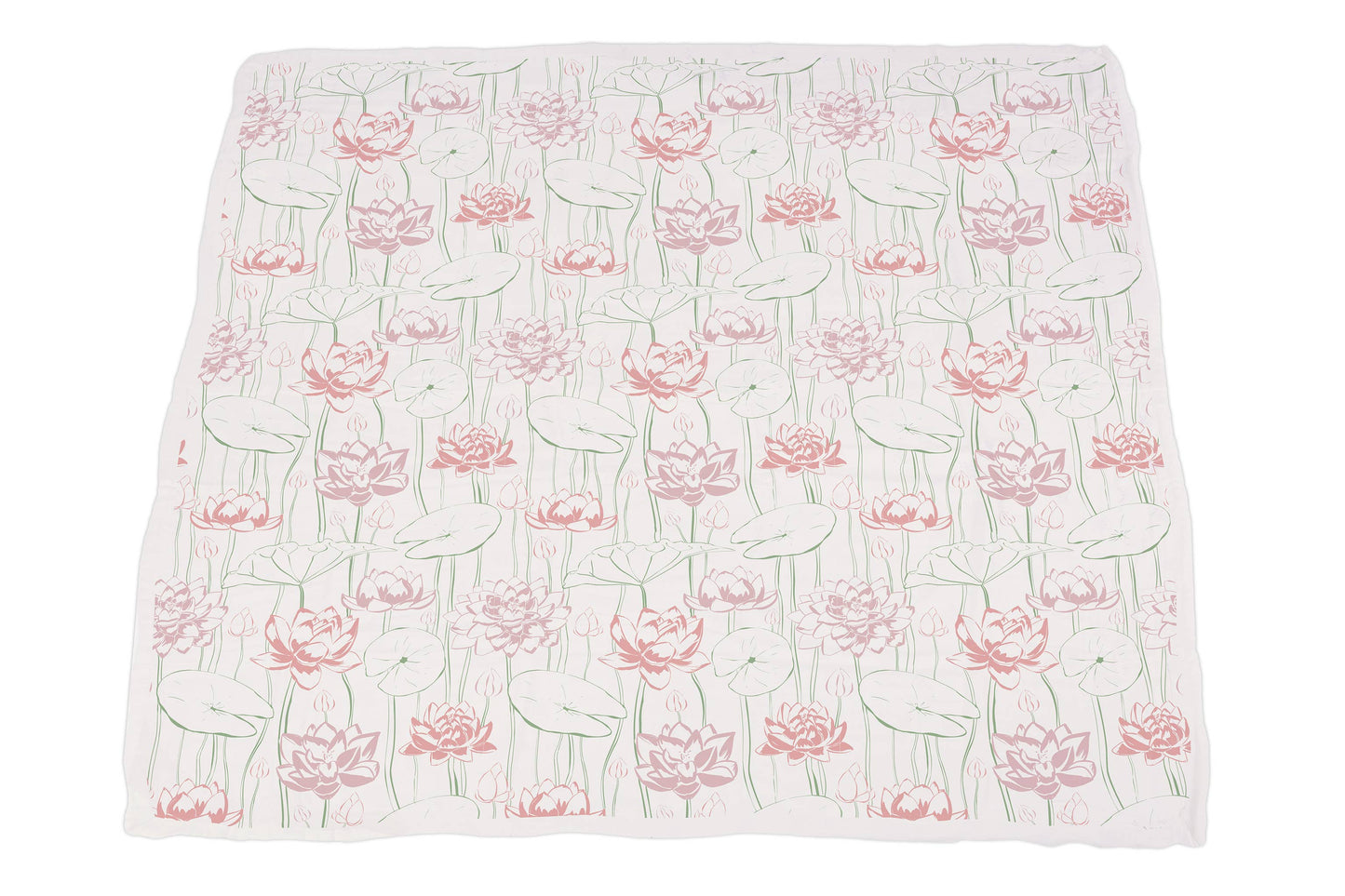 Turtles and Water Lily Newcastle Blanket