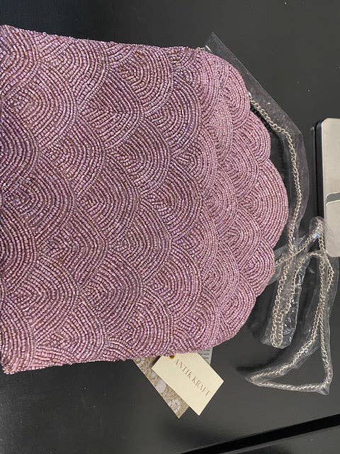 Zoya Beaded Clutch Bag