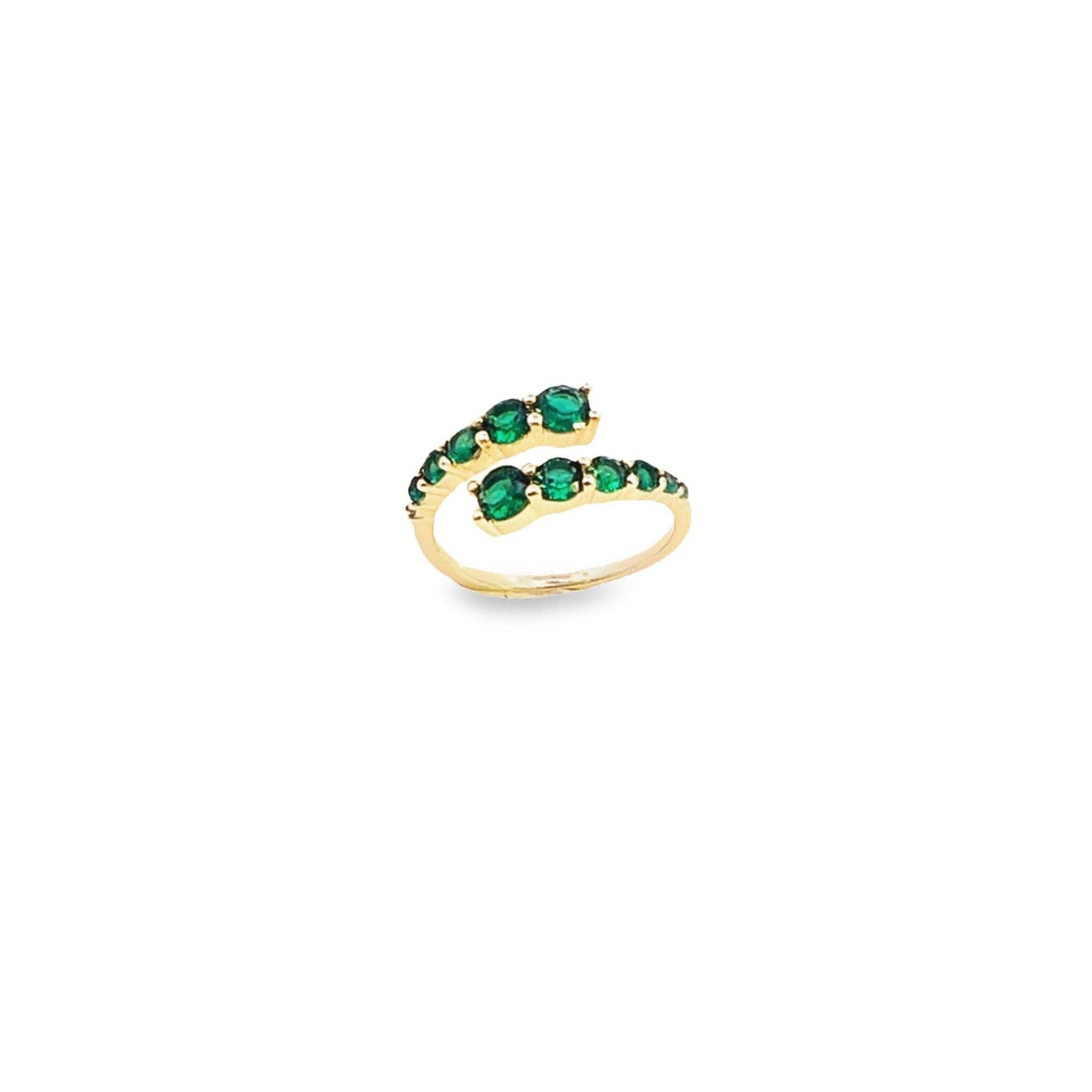 CZ Adjustable Ring ~ Water Resistant