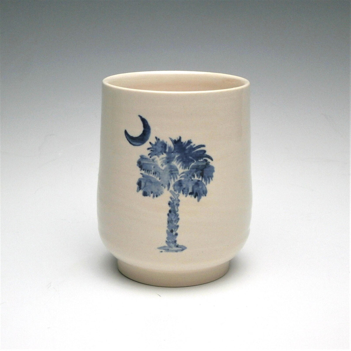 Ceramic Palm and Moon Tumbler