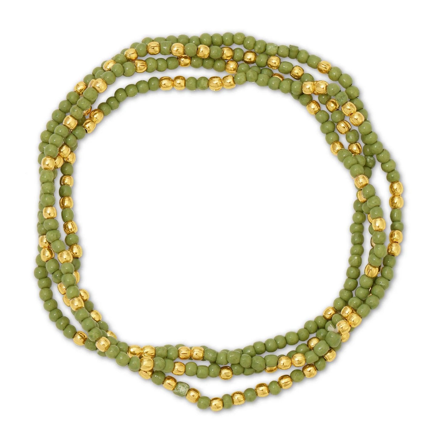 Solid Color 2mm Seed Bead Bracelets