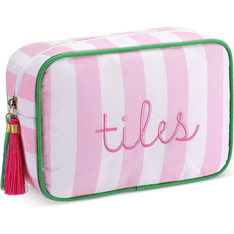 Embroidered "Tiles" Container