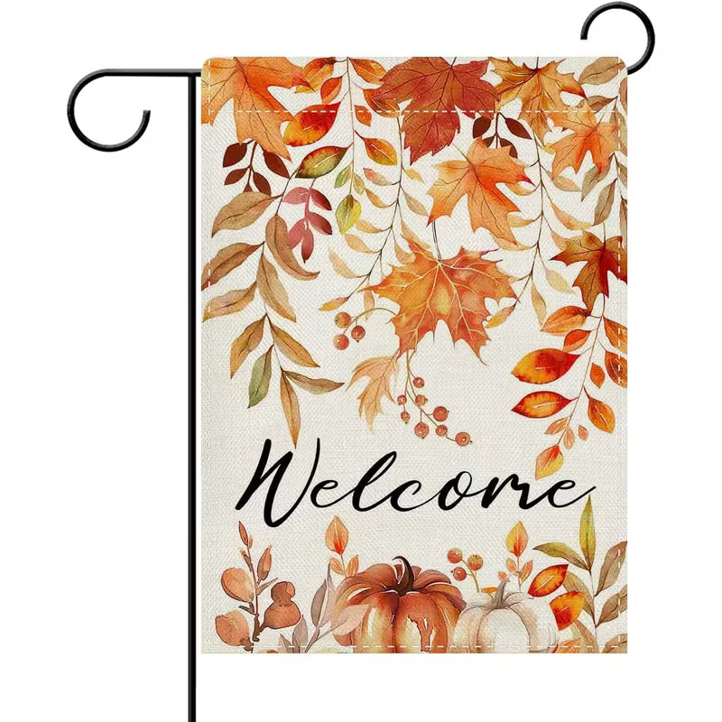 Fall Garden Flags
