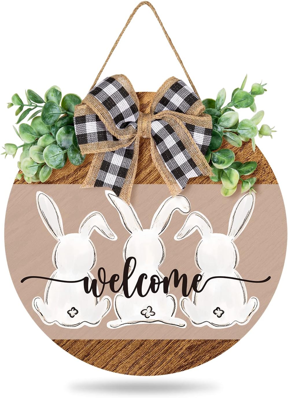 Welcome Easter Door Decor