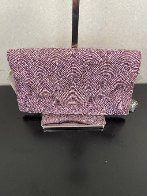 Zoya Beaded Clutch Bag