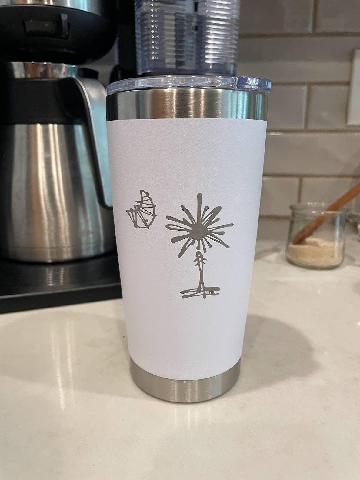 South Carolina Palmetto Tree 20oz Stainless Steel Tumblers