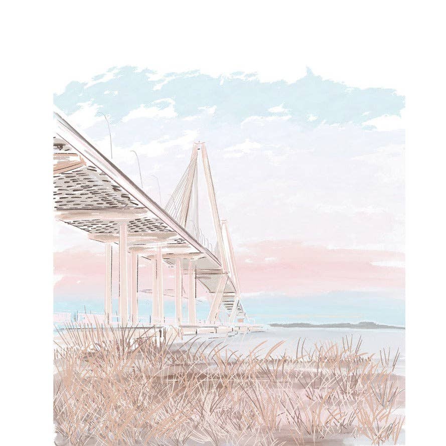RAVENEL COTTON CANDY SKIES - Art Print