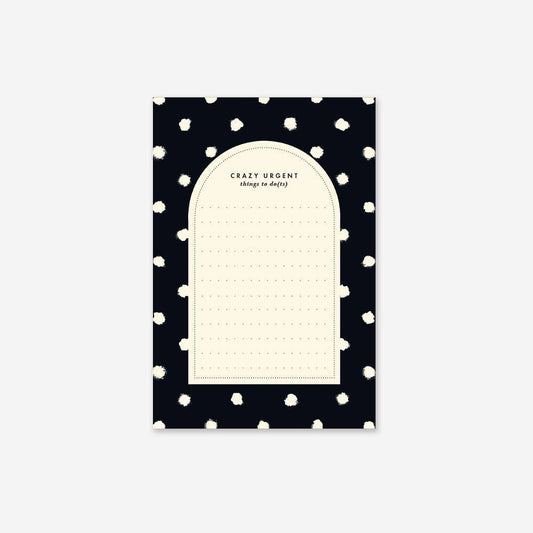 Notepad Painted Dots