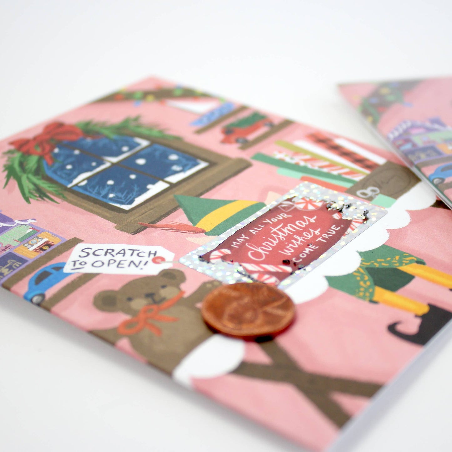 Scratch-off Card - Santa's Workshop - Holiday