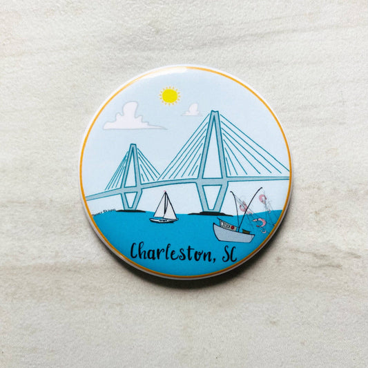 Charleston, SC Harbor Ravenel Bridge Magnet