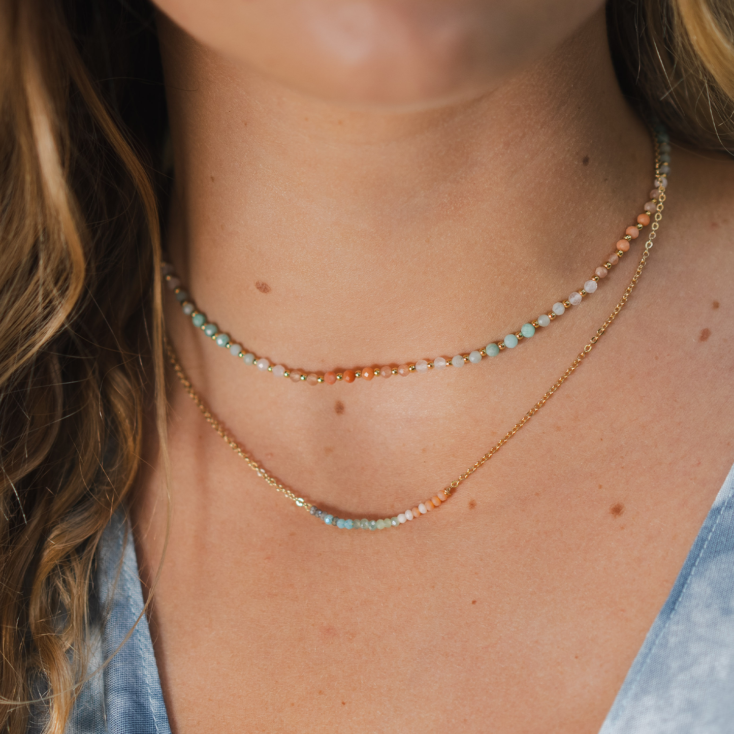 Positive Energy 3mm  Necklace