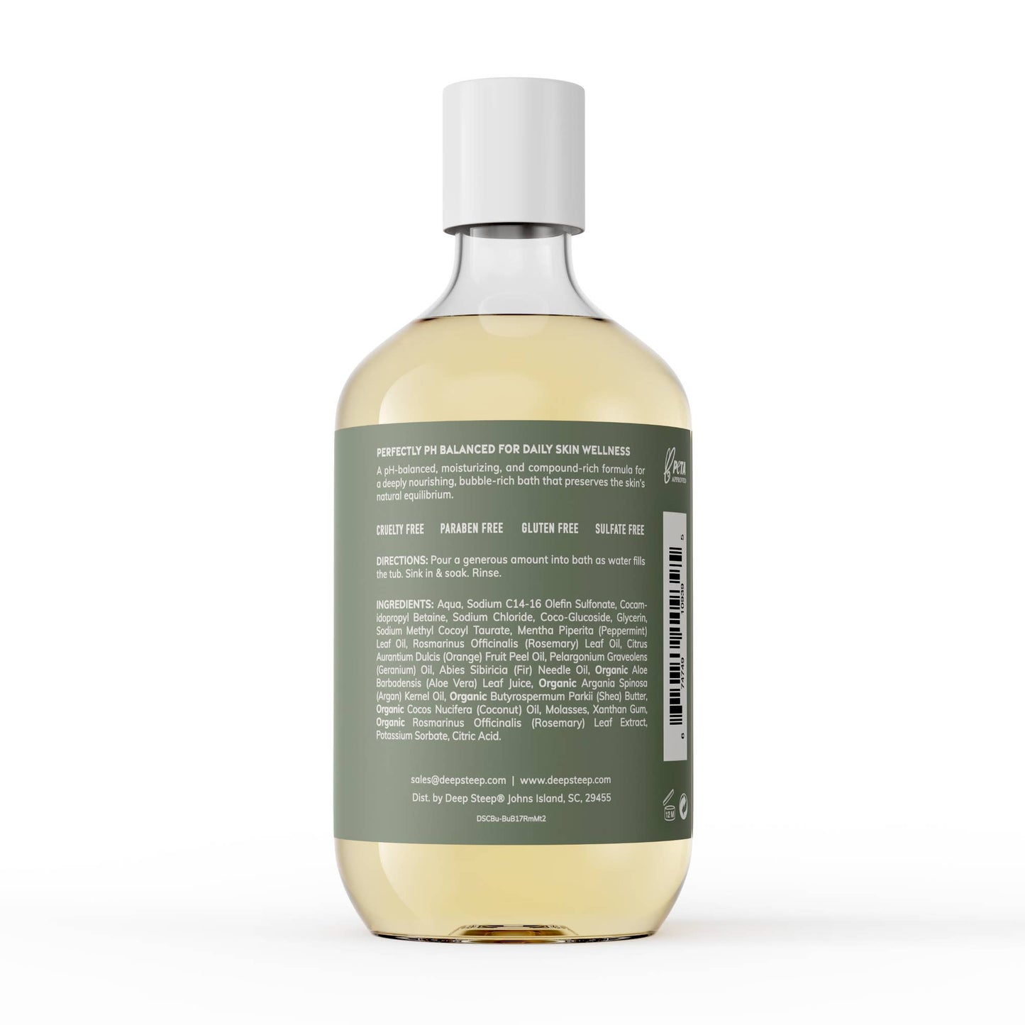 Bubble Bath - Rosemary Mint 17oz
