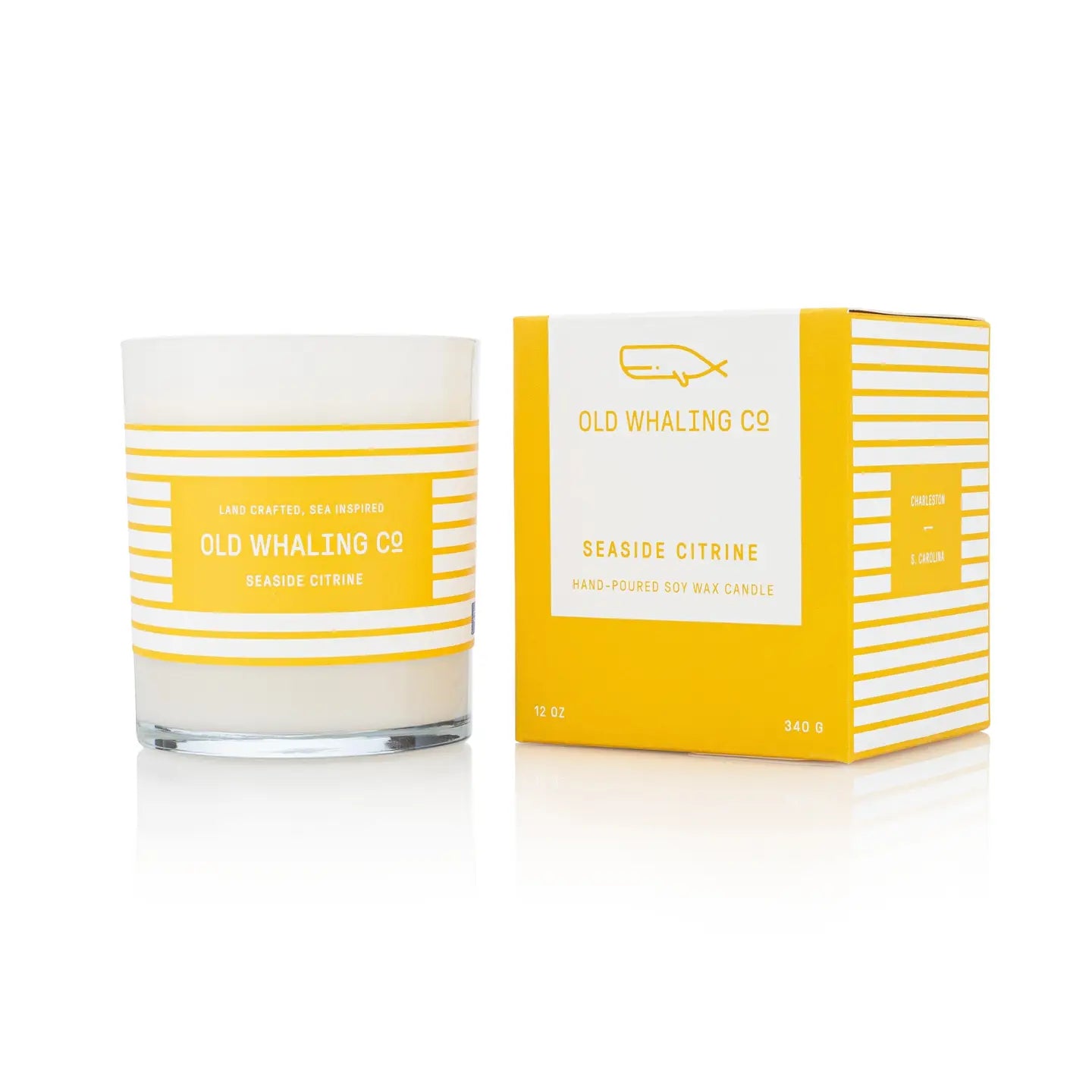 Seaside Citrine Candle