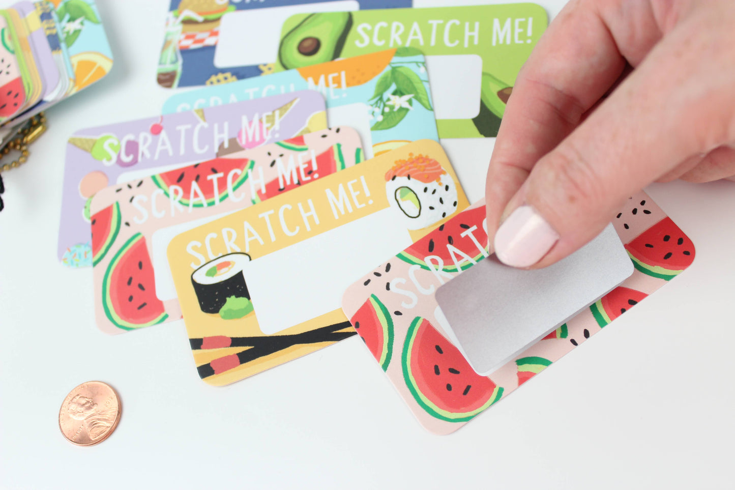 Scratch-off Lunchbox Notes - Foodie