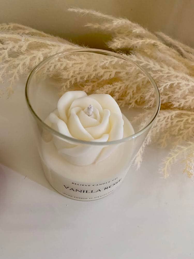 Vanilla Rose Candle