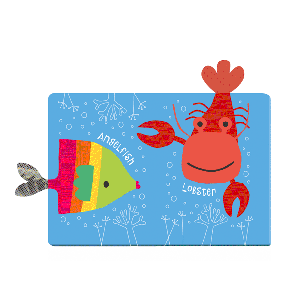 Cloth Book Sensory Snuggables Ocean Fun