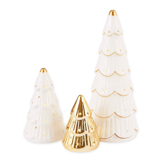 Gold Trimmed Tree Lights Set