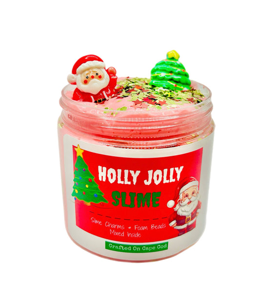 Holly Jolly Butter Slime Stocking Stuffer