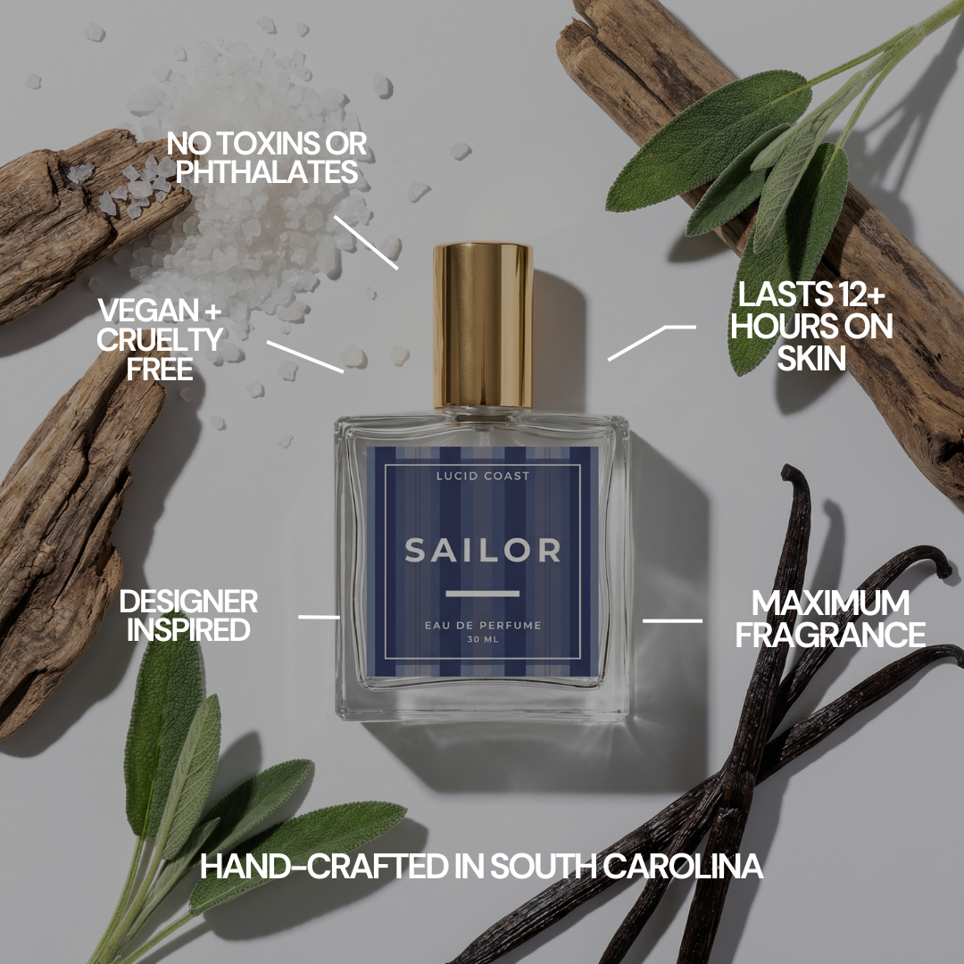 Sailor Perfume | Inspired by J.M. Wood Sage & Sea Salt