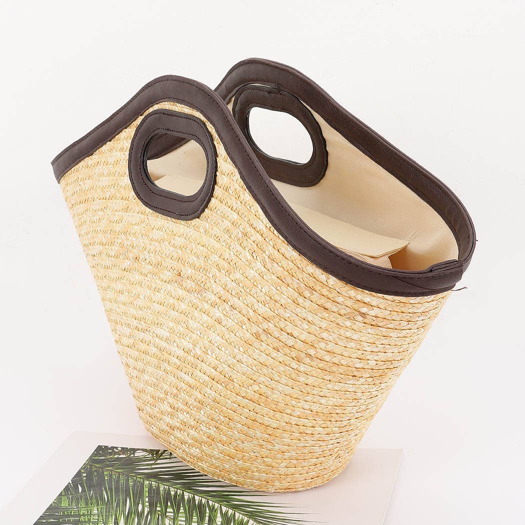 Straw Beach Bag