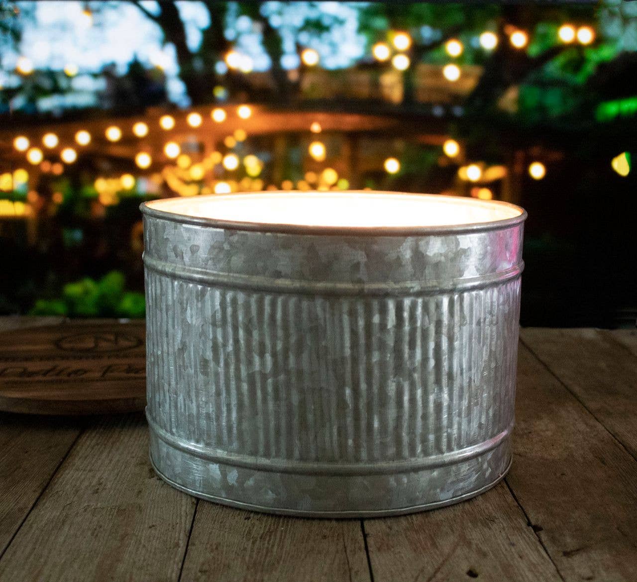 7lb Outdoor Candle: Patio Party