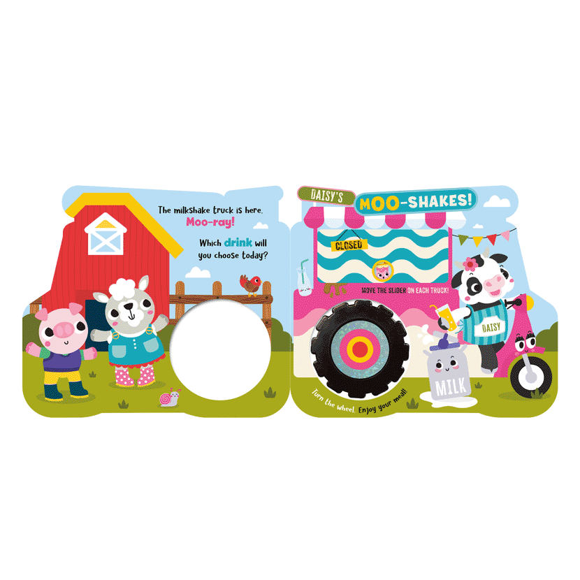Board Book My Busy Truck Snacks to Go!