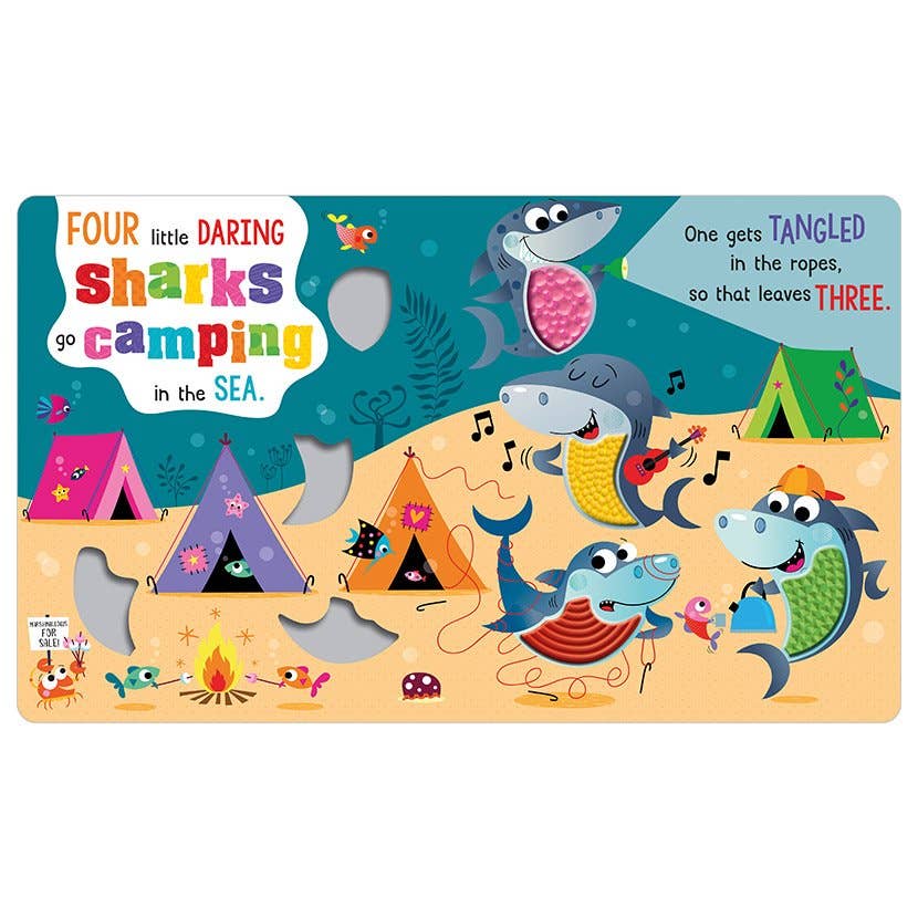 Board Book Never Touch the Sharks!