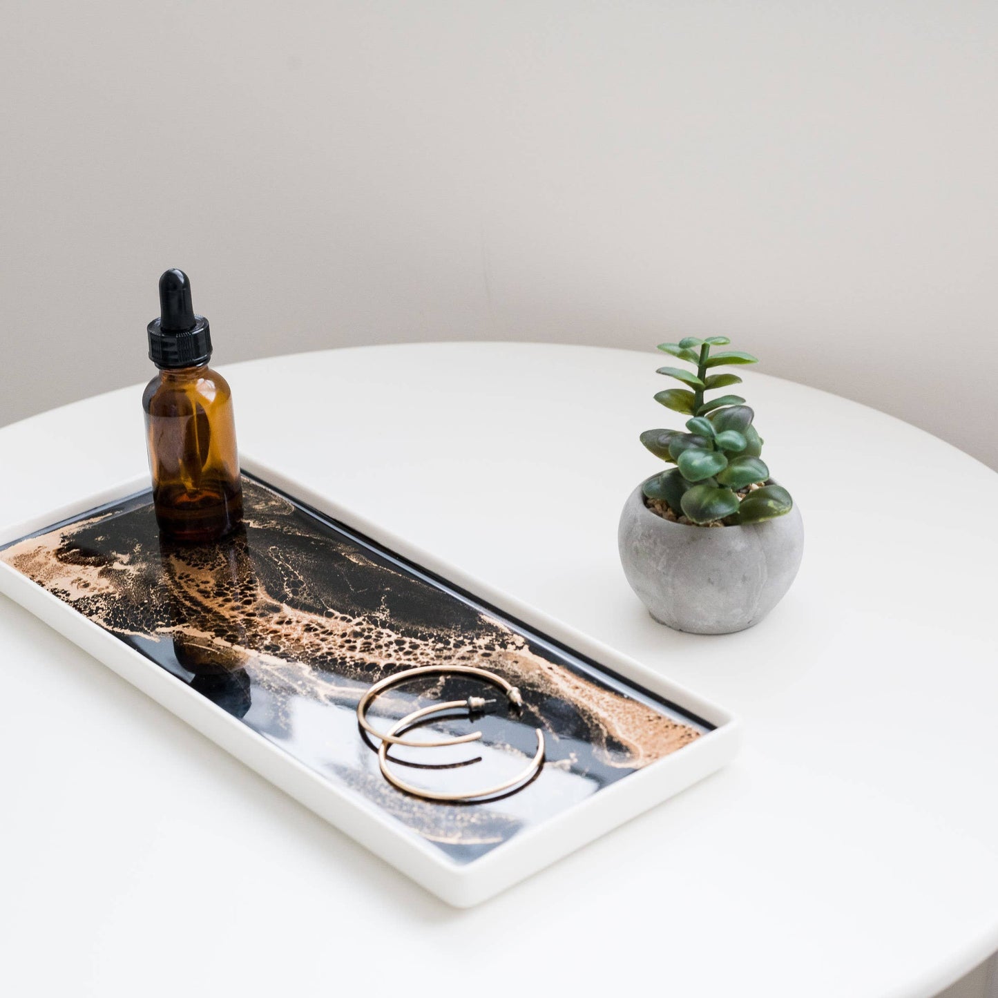 Large Ceramic Resin Trays