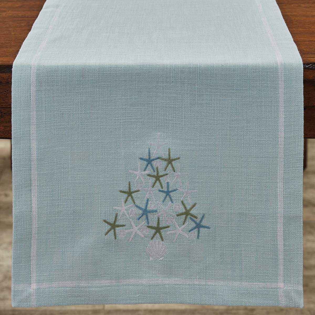 Seas And Greetings Table Runner 72"L