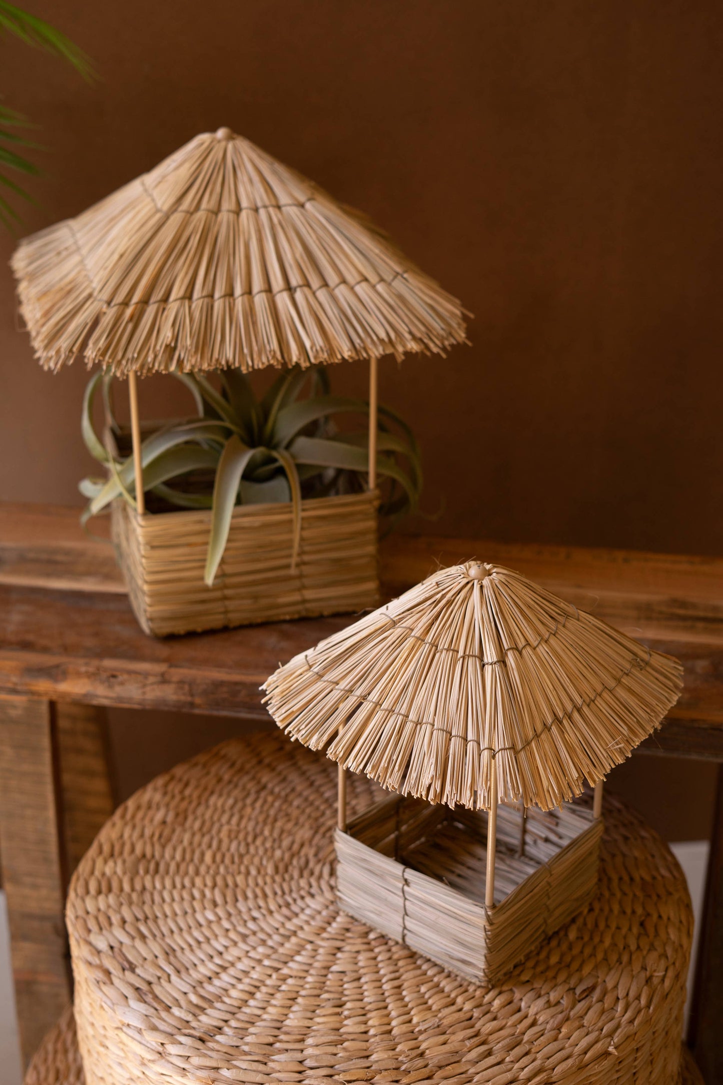 SEAGRASS AND IRON TIKI HOUSES