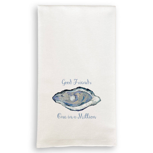 Oyster with Good Friends Dishtowel